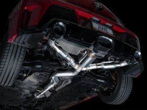 Toyota GR Corolla Performance Exhaust - AWE Tuning - Track Edition - Diamond Black - `23-`27
